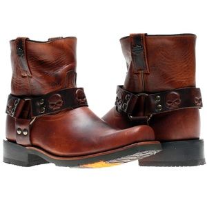 Men's Brown Leather Boots